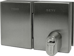 gevy glass door lock